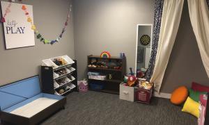 Play therapy room