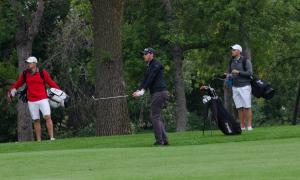 Golfers at the 2017 Bobcat North Dakota Open